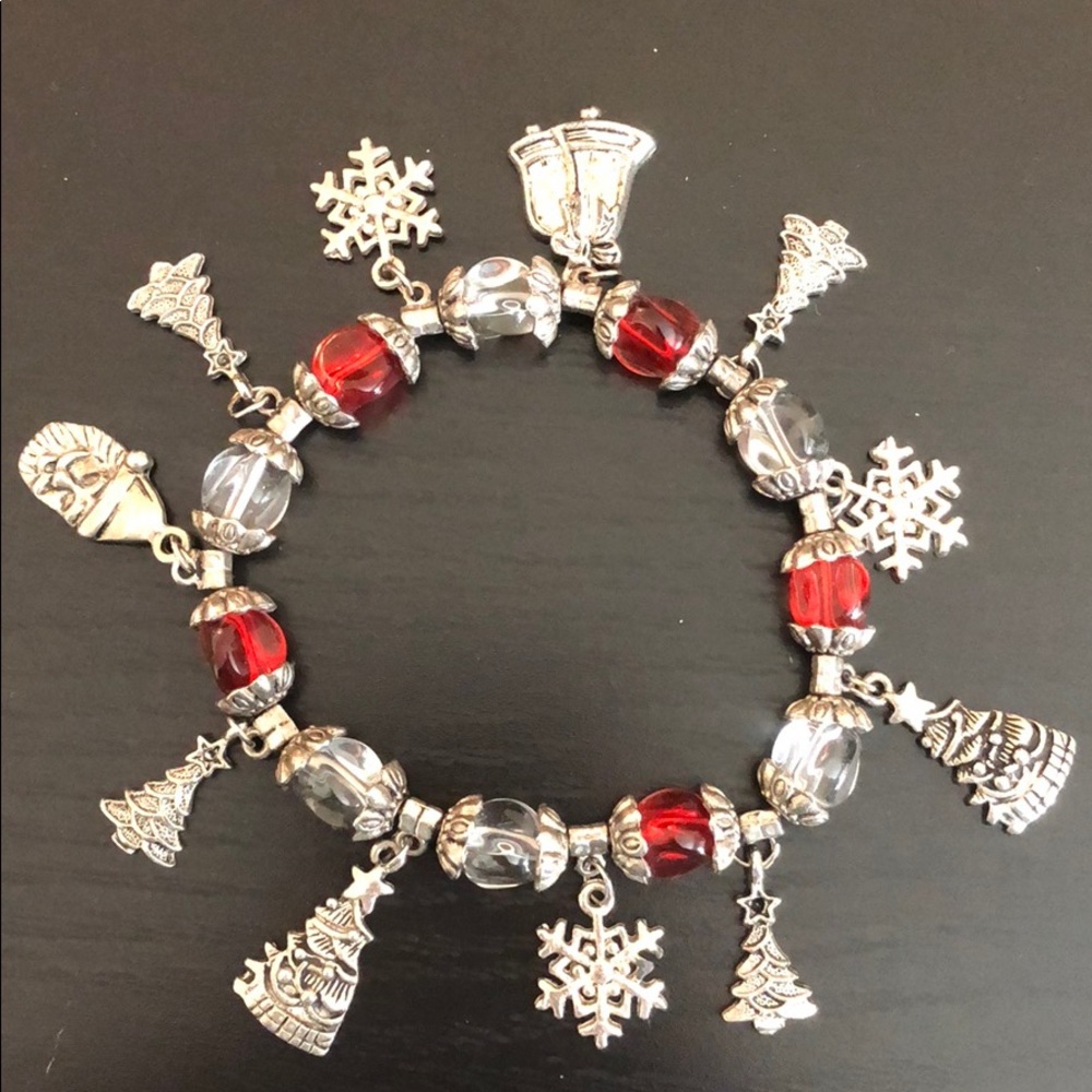 Bracelet with Christmas Charms